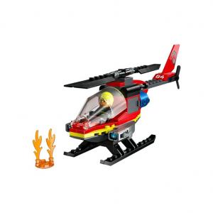 Конструктор City Collection Fire Helicopter, 85 деталей, 60411 LEGO