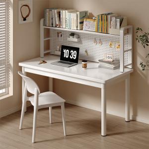Письменный стол Naijia 100х50 см кремовый с утолщенными ножками
