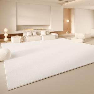 Saipos Ковер 200х250 см для гостиной в кремовом стиле, моющийся, грязеотталкивающий, с эффектом искусственной шерсти, waterproof