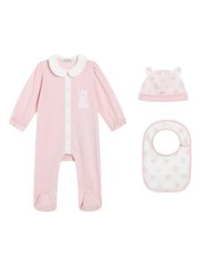 Dolce & Gabbana Kids пижама с принтом, розовый