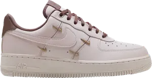 Кроссовки Wmns Air Force 1 '07 LX 'Pink Russett', розовый
