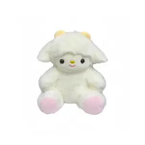 Очаровательная мягкая и милая плюшевая кукла ягненок высотой 20 см LALABABY