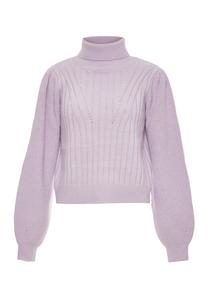 Свитер Blonda Rollkragen, лавандовый