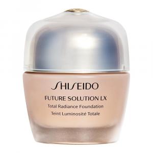 Тональный крем для лица future solution lx total radiance spf 15 Shiseido, 4 - neutral, вес 30 гр.