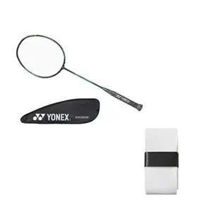 YONEX Sky Axe Collection AX-Jet Black Full Carbon бадминтонная ракетка для атаки с жесткой головой продвинутый уровень унисекс Jet Black