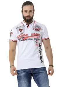 Рубашка-поло Cipo & Baxx, белый