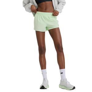 Женские шорты Casual New Balance, светло-зеленый
