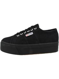 Кроссовки на шнуровке Superga, черный