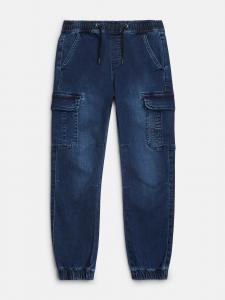 Джинсовые джоггеры Eco Cargo (7-16) Guess Factory, dazed lotus dusty print