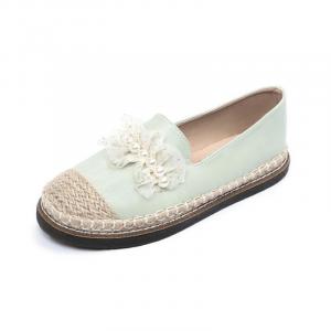 TATAYA Эспадрильи женские абрикосово-салатовые, цвет Light Green