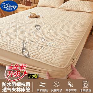 Disney Простыня на резинке 90х200 см, хлопок, водонепроницаемая, цвет Light Khaki