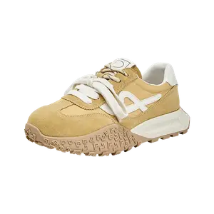 Кроссовки D FUSE SCANDINAVIA Slip Resistant Abrasion Resistant Low top Casual Shoes Women's D:FUSE SCANDINAVIA, желтый