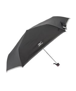 Детский складной зонт MIZUNO, ручное открывание, светоотражающая лента, однотонный цвет, логотип One-Point.