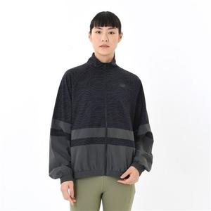 Куртка из эластичной ткани с графическим принтом