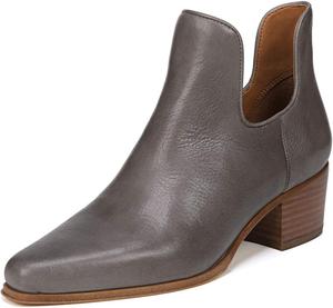 Женские офисные ботильоны XYD, базовые, с квадратным носком, на устойчивом каблуке, с вырезами, типа челси, Grey