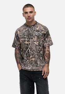 Футболка с принтом WOODLAND CAMO TEE Good For Nothing, черный