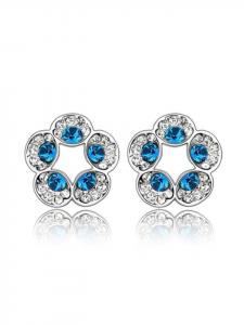 Bungsa Серебряные серьги-гвоздики