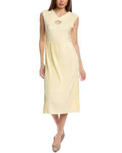 Платье макси Hugo Boss Exoa, желтый