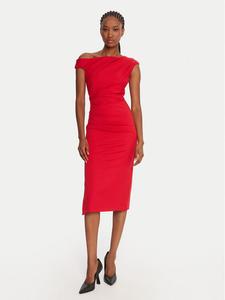 Коктейльное платье slim fit CFC0125334003 Rinascimento, красный