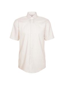 Рубашка делового покроя Regular Fit SEIDENSTICKER, бежевый/кремовый