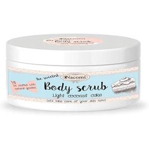 Натуральный веганский скраб для тела с кокосовым тортом, 200 г, Nacomi
