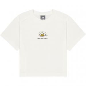 New Balance Футболка Women's Sea Salt White