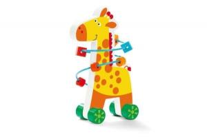 Деревянный лабиринт с жирафом 66810 Арт Inna marka