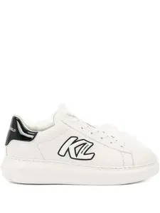 Кроссовки с нашивкой-логотипом KARL LAGERFELD, белый