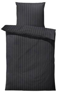 Постельное белье One-Home 135x200 schwarz, 135x5x200 см, черный