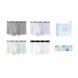 Мужские трусы подарочный набор комбинация Lee, белый