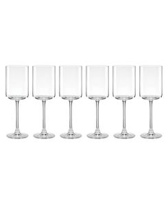 Набор из 6 прямых бокалов для белого вина Tuscany Classics Lenox, прозрачный