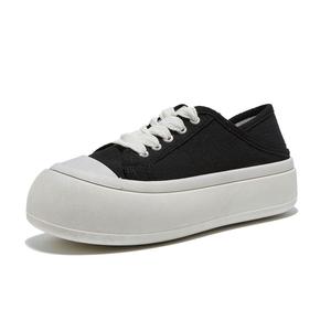 Little Red Man Низкие женские кроссовки черного цвета