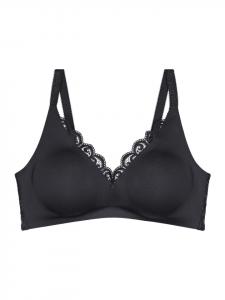 Triumph Бюстгальтер-минимизатор Amourette без косточек, черный