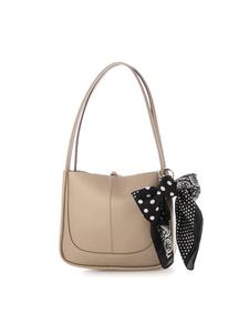 Cachecache / Сумка-тоут с длинной ручкой и подвеской в виде шарфа