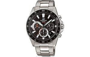 Мужские часы EDIFICE черные CASIO