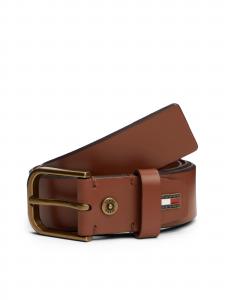Tommy Jeans Ремень 'HERITAGE' в коричневом цвете