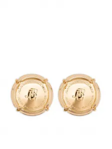 Серьги с логотипом Jean Paul Gaultier, золотистый