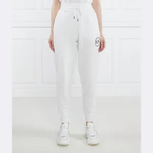 Спортивные брюки Michael Kors джоггеры с монограммой, белый