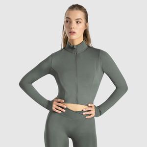 SMILODOX Женская укороченная куртка Nilai Khaki