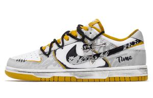 Кроссовки для скейтбординга Dunk Rock Guitar с амортизацией, устойчивые к истиранию, с поддержкой, низкие, мужские Nike, серый