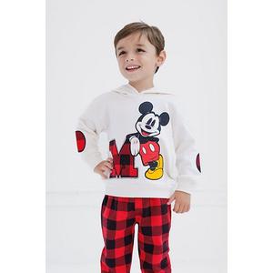 Комплект из толстовки и брюк Disney Mickey Mouse из флиса Imagikids, White Red Black