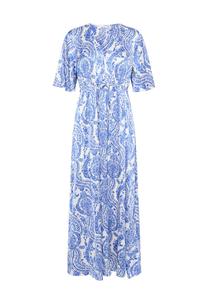 Платье макси Farinela b.young, дворцово-синий микс