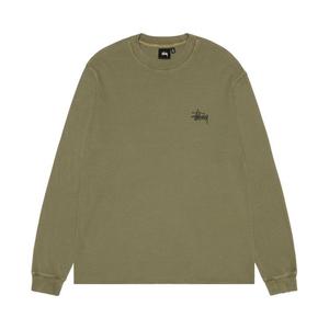 Лонгслив Stussy Basic Stock Long-Sleeve Thermal, Olive