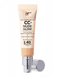 Тональная основа CC+ Nude Glow SPF 40+ It Cosmetics, Med