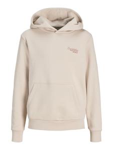 JACK & JONES Junior Толстовка с капюшоном JJROAR SWEAT HOOD JNR в цвете «лунный луч»