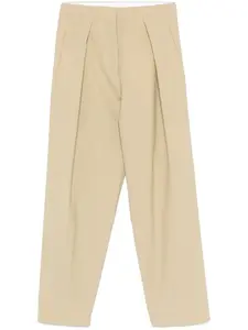 Брюки с нашивкой-логотипом MONCLER, нейтральный