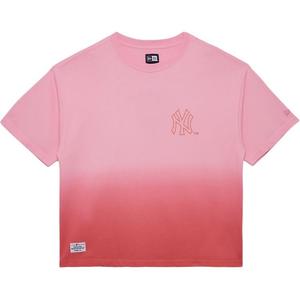 Футболка унисекс розовая New Era, розовый