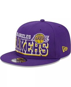 Мужская фиолетовая бейсболка Los Angeles Lakers Gameday 59FIFTY Snapback New Era