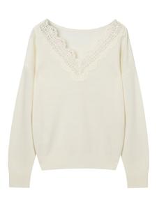 TATUUM Свитер в белом цвете