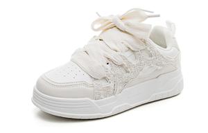 PAUL FRANK Женские скейтерские кроссовки лоу-топ экрю, цвет Ecru